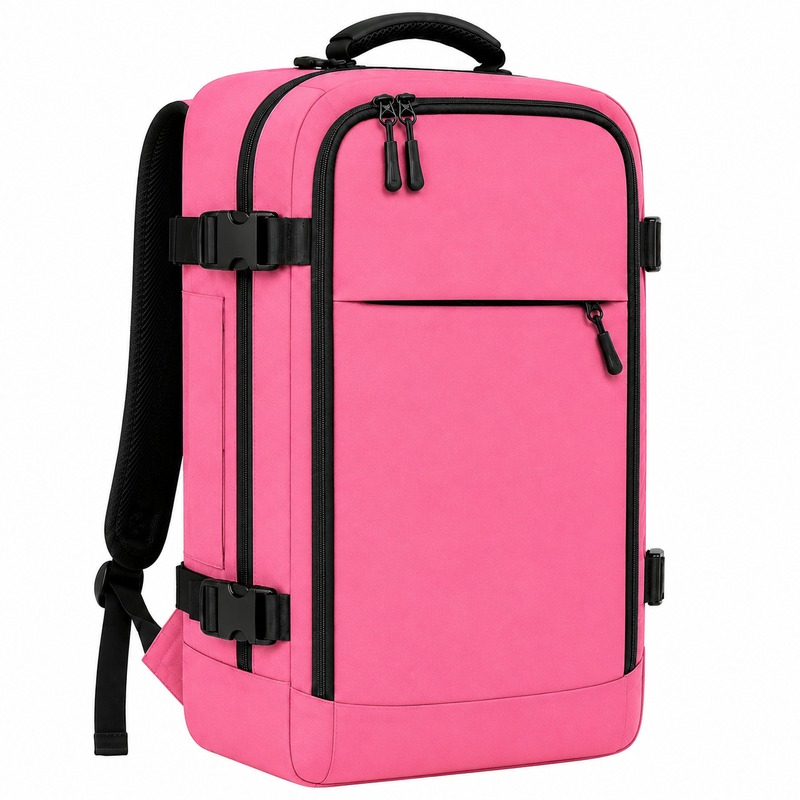 (image for) BP-R-120 Pink Carry On Backpack Underseat Cabin Bag (New)